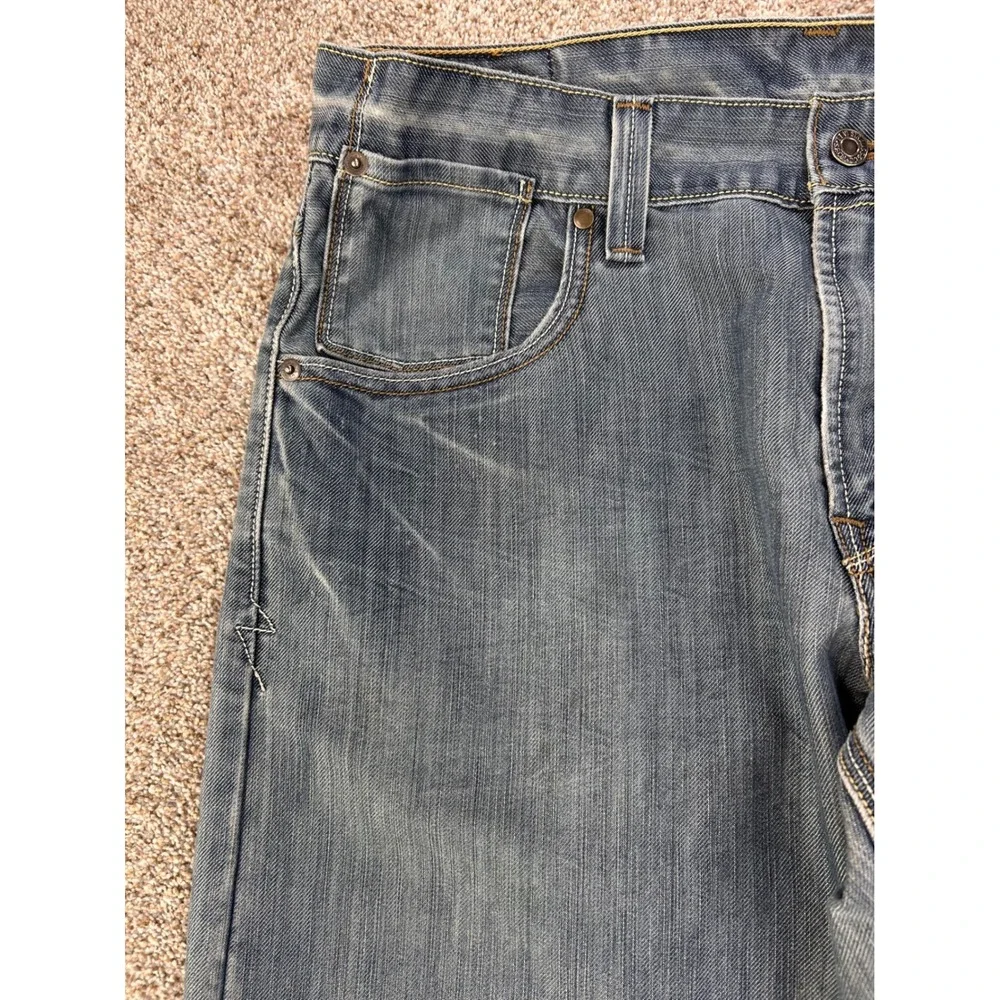 Levis 514 Straight Fit Jeans Mens 34x30 Blue Medium Wash Denim Pants